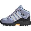 adidas Unisex - Bimbi 0-24 Terrex Mid GORE-TEX Hiking Shoes, Blue Dawn / Grey / Solar Gold, 19 EU