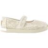 TOMS Girl's Nora Mary Jane Flat, Oro, 5 UK