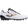 Joma Stivali da Calcio, 39-45, Resistenza e Prestazioni -Aquila Cup, Bianco, 42 EU