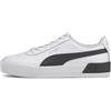 PUMA Carina L, Scarpe da Ginnastica Basse Donna, Puma White Puma Black Puma Silver, 36 EU
