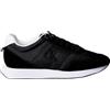 Calvin Klein Donna Sneakers Running Retro Lace Up Profilo Basso, Nero (Black/Bright White), 35