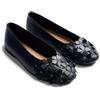GIOSEPPO Townsend Mary Jane Ballerine da Donna, Nero/Bianco, 36