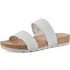 CLIFFS BY WHITE MOUNTAIN Sandalo da donna Tahlie Slide, Bianco//Es-stampa, 41 EU