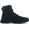 Palladium - Pampa Sport Cuff Shearling Waterproof - Sneakers alte miste - Pelle nabuk e cuciture sigillate - Suola dentata, Look Militare