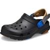 Crocs Unisex Bambino All Terrain Clog K Sabot, Black/Gum, 28/29 EU