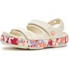 Crocs Crocband Cruiser Sandal, Summit White/Guava, 1 UK, Summit Guava Bianca, 32/33 EU
