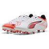 Puma Ultra 5 Play Fg/AG Wn's, Soccer Shoe Donna, Puma White Puma Black Glowing Red, 43 EU