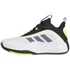 adidas Men's Ownthegame 3.0 Ftwr White/Core Black/Lucid Lemon 8 UK 42 EU