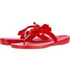 Guess Tutù Infradito da donna, Colore: rosso e multicolore., 37.5 EU