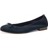 Tamaris Damen 1-22166-42, Ballerinas Donna, Blu Navy, 38 EU