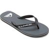Quiksilver Uomo Molokai CoreSandale, Grigio 1, 44 EU