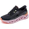 Skechers Glide-Step Altus Slip-On Donna, Multi Trim in Rete Sintetica Nera, 36 EU