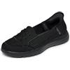 Skechers Flex On-The-Go-di Prima Classe, Mocassino Basso Donna, Nero, 40 EU