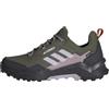 Adidas Donna Terrex AX4 Gore-Tex Hiking Shoes, Olive Strata/Silver Dawn/Fig, 37 1/3 EU