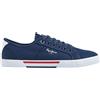 Pepe Jeans Scarpe di Base Brady Blu Scuro
