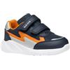 Geox B Sprintye Boy, Scarpe da Ginnastica Bimbo 0-24, Navy Arancio, 21 EU