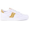 Saucony Sneaker Jazz Court Donna, Bianco, 4 UK