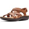 Clarks Laurieann Rena, Sandali Bassi Donna, Tan Combi, 36 EU
