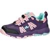 Lico Mancos - Scarpe da Trekking, Unisex, per Bambini, Colore Viola/Rosa/Turchese, 25 EU