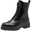 Tamaris Damen Lace Boot Flat 1-25232-45, Stivaletto Donna