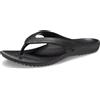 Crocs Donna Kadee II Flip W Infradito, Black, 39/40 EU
