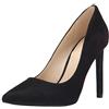 NINE WEST Tatiana - Scarpe da Donna, Nero (Effetto Pelle Scamosciata Nera), 38 EU