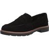 Anne Klein Women's Emmylou Loafer Flat, Black, 6