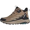 adidas Uomo Terrex Anylander Mid Hiking Shoes, Cardboard/Blanch Cargo/Shadow Olive, 42 2/3 EU