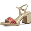 Tamaris Donna 1-28368-42, Sandali con Tacco, Gold Comb, 36 EU
