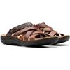 Clarks Laurieann Bali, Sandali a Ciabatta Donna, Marrone Combi, 37.5 EU