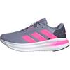 adidas Galaxy 7 Running Shoes, Scarpe da Corsa Donna, Argento Viola Lucido Rosa Ombra Navy, 44 EU