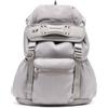 Diesel Monogram Nylon Mono S X Backpack, Zaino Donna, Grigio (Frost Gray), Talla única