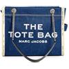 MARC JACOBS 2F4HTT018H05-473 THE MEDIUM TOTE Borsa Donna DARK WASH Taglia ONE SIZE