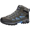 Brütting Stivali da trekking da uomo Nevada, grigio/blu, 44 EU