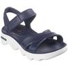 Skechers Sandali da donna Foamies Massage Fit-Heartfelt da pescatore, Blu navy/bianco., 38 EU