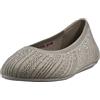 Skechers Cleo 2.0 - Glitzy Daze BallerineDonna | Moderna Comfort Casual, Abito, Memory Foam Raffreddato Ad Aria, Stretch Fit, Vegano, Materiali Riciclati
