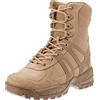 Mil-Tec COMBAT BOOTS GEN. II Stivali di Cuoio da Polizia, Esercito, Combattimento, Uomo, Cachi (Khaki), 42 EU