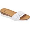 Dr. Scholl's Scholl Ginni, Sandali, Donna, Bianco, 41 EU