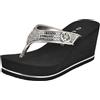 GUESS Donna SarralyFlip-Flop, Peltro 179, 41 EU