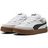 PUMA Park Lifestyle Sk8, Scarpe da Ginnastica Unisex-Adulto, Bianco Nero Piuma Grigio, 36 EU