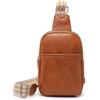Miss Lulu Borsa a tracolla da Donna, Borsa Elegante Donna, Marsupio Tracolla, Marrone