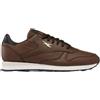 Reebok Unisex Classic Leather Sneaker, SIMPLEBROWN/Chalk/WASHEDBLACK, 35 EU