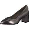 Jana décolleté da donna eleganti a punta larghezza H pianta ampia, Argento (Pewter), 38 EU