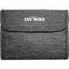 Tatonka Portafoglio Euro Wallet - Portafoglio con chiusura in con 5 scomparti per carte di credito, scomparto per banconote e scomparto con cerniera per monete, 10 x 14 x 2 cm, colore: nero