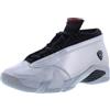 Nike Sneaker da Donna 14 Retro Low, Metallizzato Silver Fire Red Wolf Grey Black, 37.5 EU
