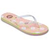 Roxy Women Mauricia White/Soft Lime/Pink 4 UK 37 EU