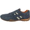 Geox Uomo Snake A Sneaker, Avio/Tortora, 39 EU, Avio Tortora, 39 EU