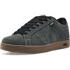 Etnies Kingpin - Stile Classico Heritage dello Skate con Look gonfiato di Tendenza, Cupsole Rinforzata, vestibilità Ammortizzata, Sneakers per Ogni Giorno - Carbon - 42