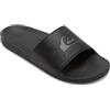 Quiksilver Men Rivi Nubuck Slide Anthracite - Plaid_1 11 UK 46 EU