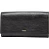 Fossil Portafoglio Logan RFID da donna Nero Taglia unica
